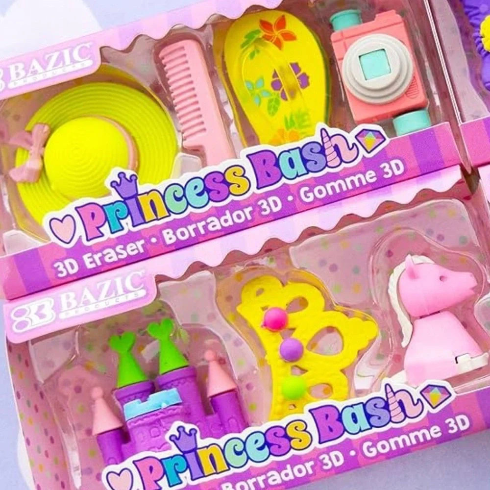 Princess Bash 3D 4 packages Set - Multicolor
